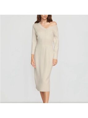 Modern Citizen | Dresses | Modern Citizen Pilar Vegan Leather Tiefront Dress  Size Xl Nwt Sand | Poshmark